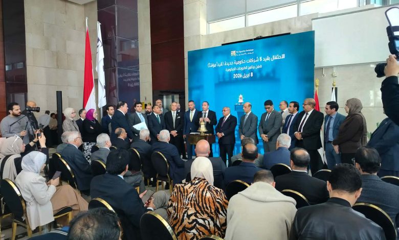 البورصة-المصرية-توافق-على-القيد-المؤقت-لـ6-شركات-حكومية